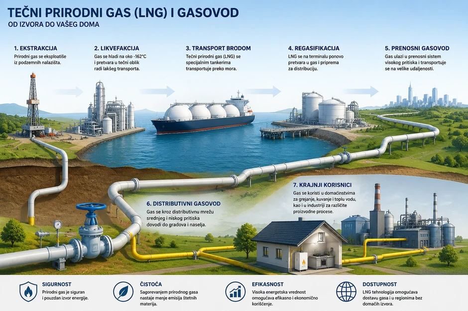 Gas, gasovod 