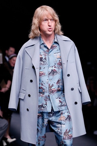 Owen Wilson na wybiegu u Valentino