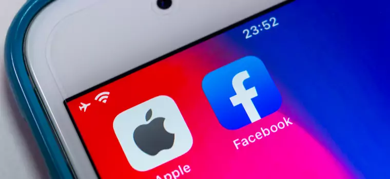 Facebook kontra Apple - walka pomiędzy gigantami o prywatność użytkowników. Wyjaśniamy o co chodzi