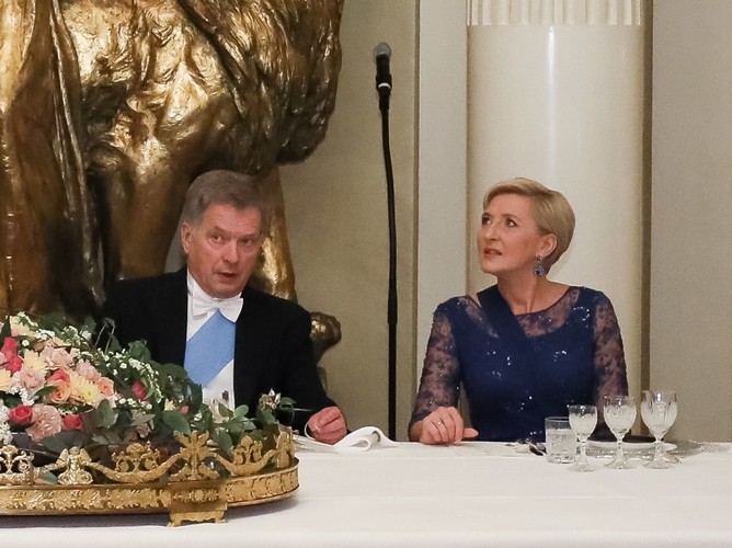 Sauli Vainamo Niinisto i Agata Kornhauser-Duda