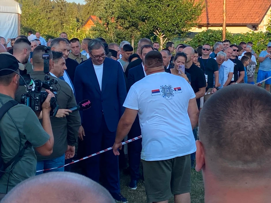 Vučić na Manjači