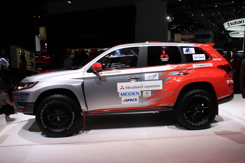 Mitsubishi Outlander PHEV w wersji rajdowej