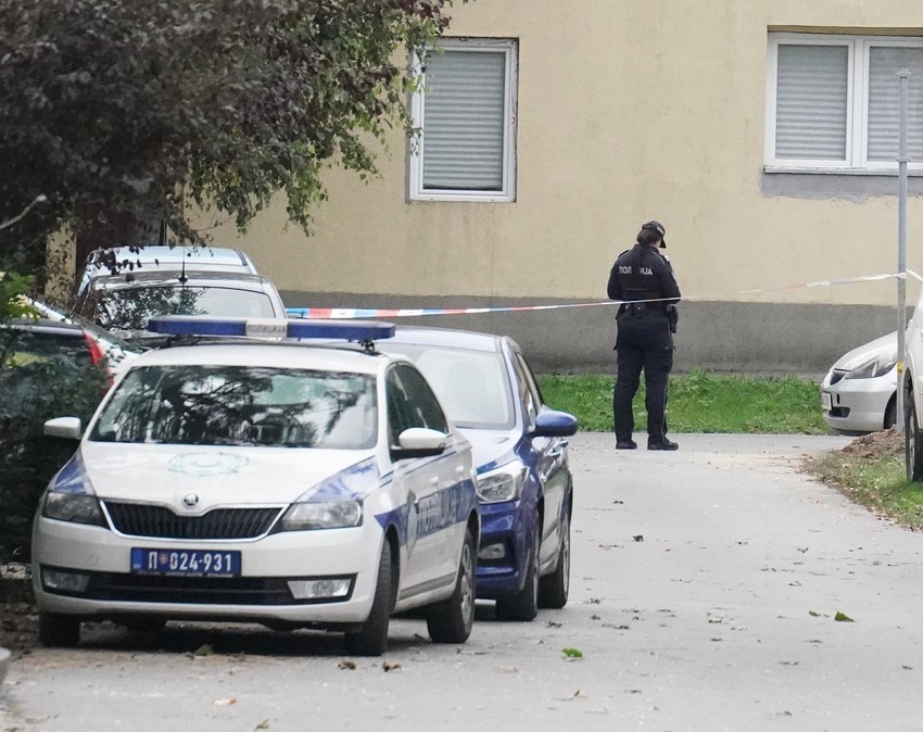 Policija obezbeđuje mesto gde je došlo do eksplozije