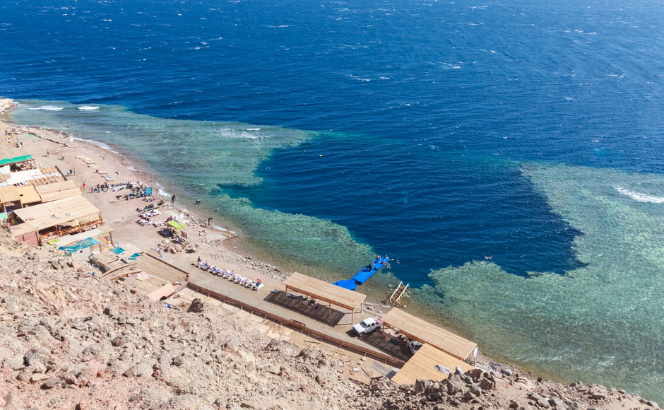 Blue Hole,  Dahab, Egipt