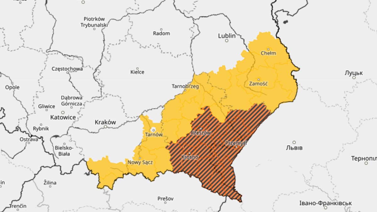 Gdzie jest burza? IMGW wydaje alerty dla południa Polski