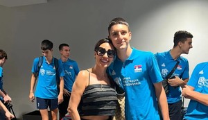 Ceca sa mladim sportistima