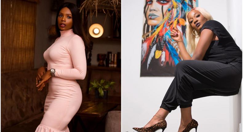 Former Big Brother Naija housemates Kaisha Umaru and Lucy Edet [Instagram/Kaisha] [Instagram/LucyEdet]
