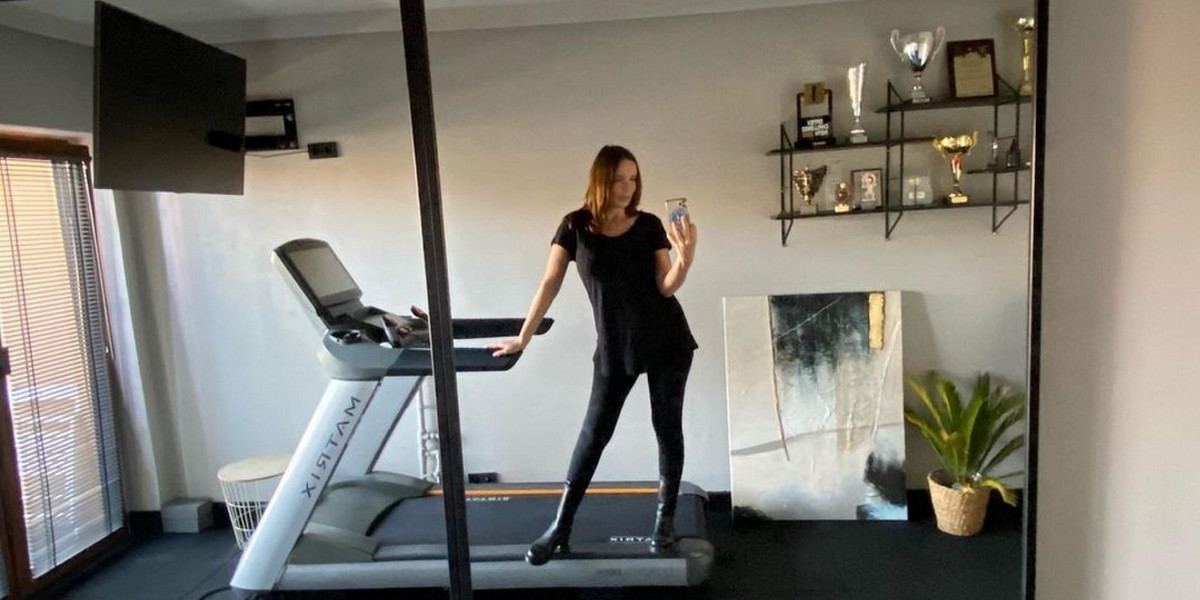 Agnieszka Włodarczyk chętnie pokazuje na Instagramie wnętrza swojego domu.
