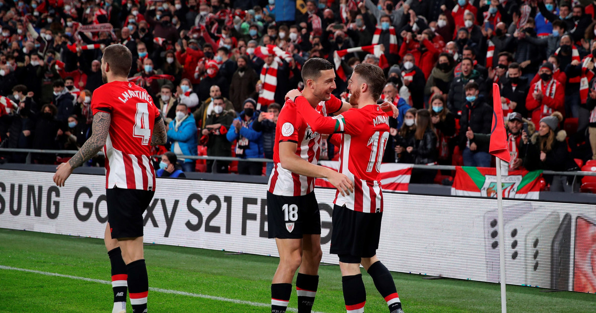 Athletic de Bilbao-Barcelona.  Los vascos expulsaron al Barcelona de la Copa del Rey