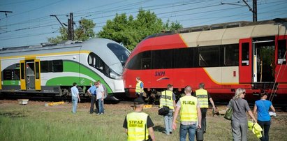 Znów czołowe zderzenie pociągów!