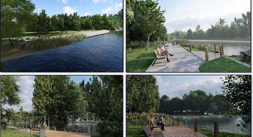 Tak ma wyglądać po inwestycji okolica stawu na Praczach