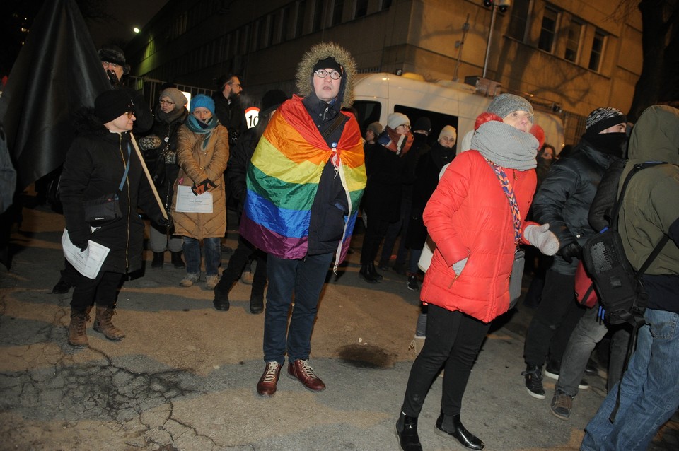 Przeciwnicy Marszu Pamięci Żołnierzy Wyklętych)