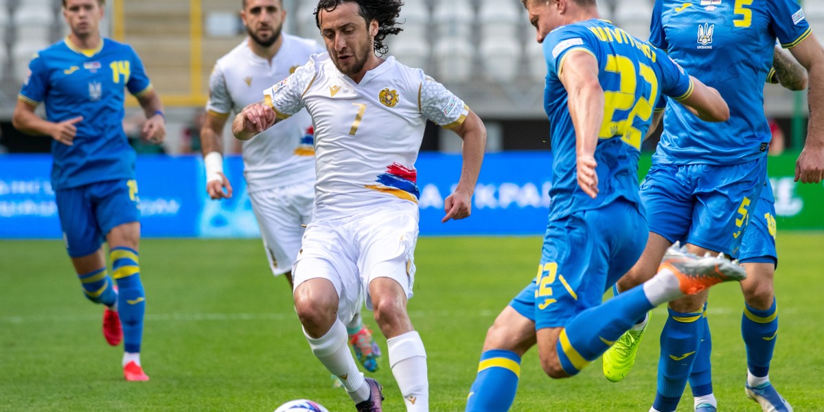 Ukraina odczarowała stadion w Łodzi.