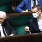 Prezes PiS Jarosław Kaczyński i premier Mateusz Morawiecki.