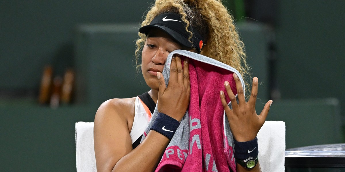 Naomi Osaka o swoim dramacie.