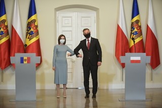 Duda: Będziemy wspierali Mołdawię w działaniach zmierzających do integralności terytorialnej