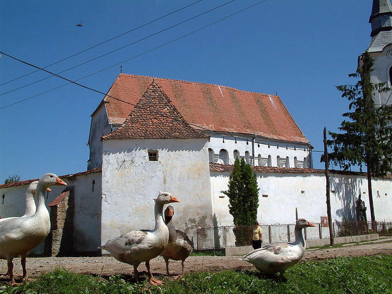 Dârjiu (Székelyderzs), warowny kościół unitariański
