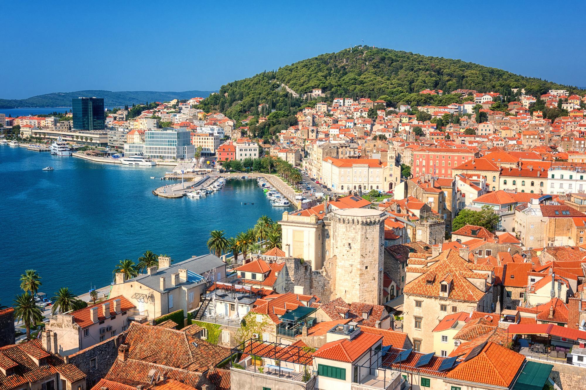 Split je vyhľadávaným chorvátskym letoviskom (ilustračné foto).