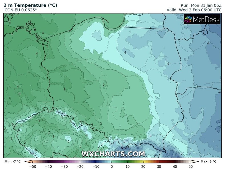 Temperatura wzrośnie