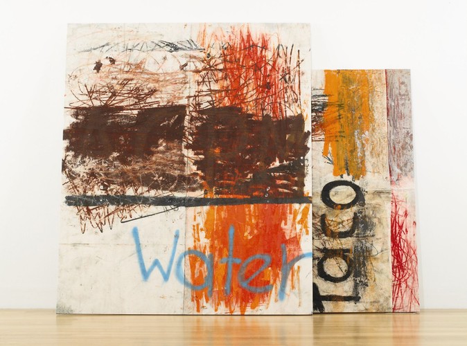 Artprice przygotowuje również podobne zestawienie dla młodych artystów, którzy nie ukończyli jeszcze 30 roku życia. Tu na szczycie zestawienia znalazł się Oscar Murillo. W ciągu jednego sezonu sprzedano 38 prac tego artysty o łącznej wartości 3,9 mln euro. Na zdjęciu: obraz 'Untitled (Stack)' Oscar Murillo