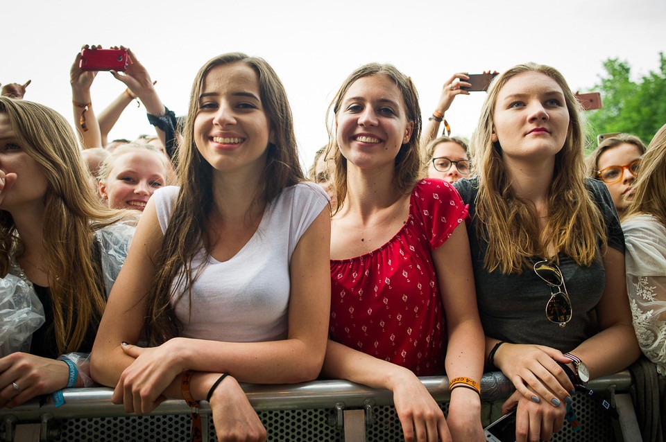 Publiczność na Orange Warsaw Festival 2016