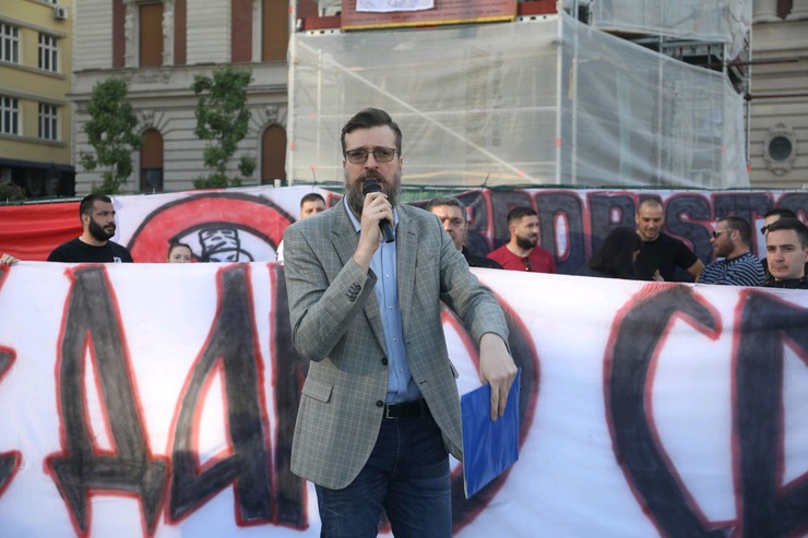 Protest Srđan Nogo
