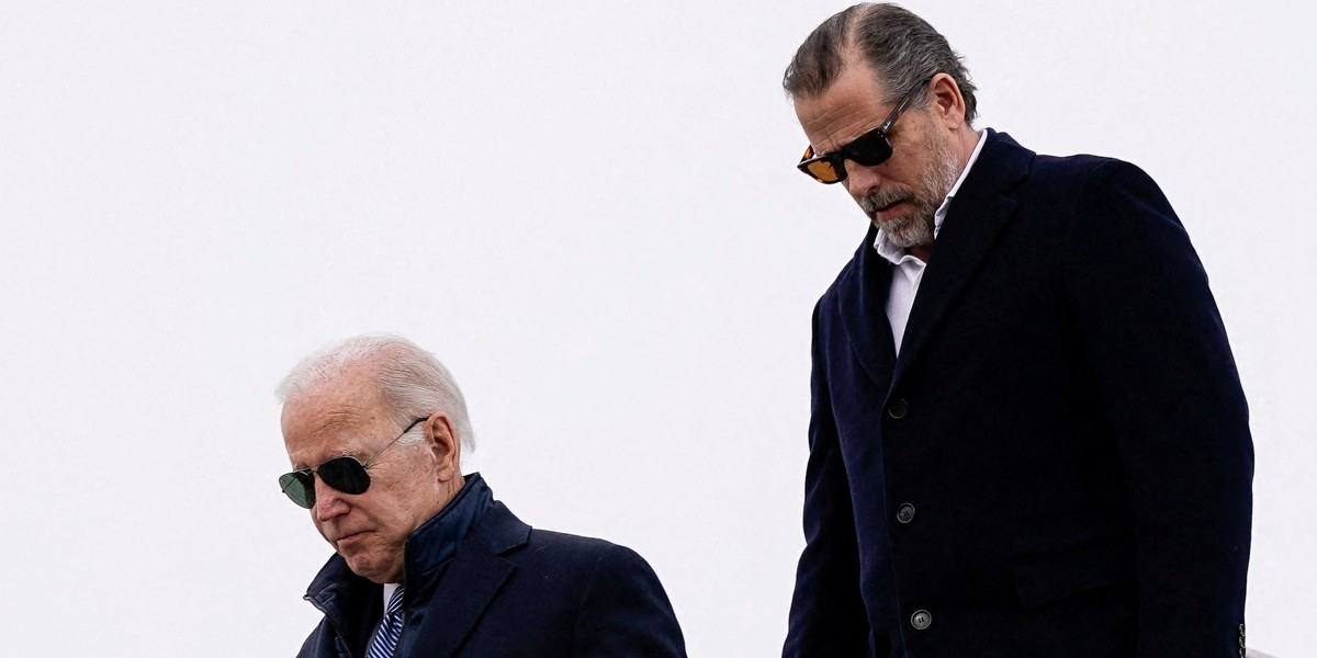 Syn prezydenta USA Joe Bidena - Robert Hunter Biden ma kłopoty z prawem