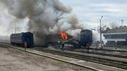 shahedy uderzają w strefę śmierci. wzięły też na cel ukraińską kolej
