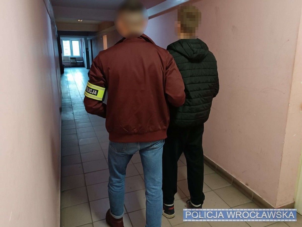 Policja zatrzymała pięciu nastolatków