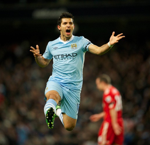 <b>4. Argentyński piłkarz Sergio Aguero, gra w klubie Manchester City</b> - w sezonie 2012/13 zarobił <b>20,8 mln dol.</b>