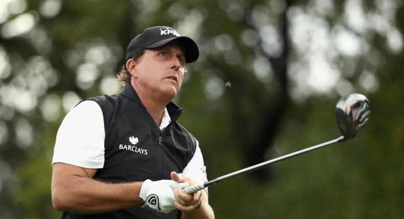 Phil Mickelson will ends a 3 1/2-month layoff since he shared eighth in the Safeway Open, pictured in October 2016