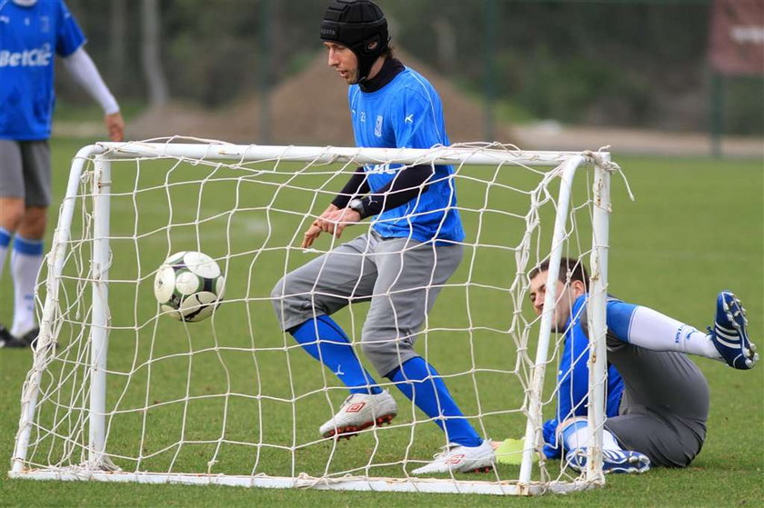 Marcin Kikut z Lecha Poznań jest jak Petr Cech z Chelsea Londyn