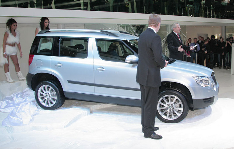 Genewa 2009: Škoda Yeti – nowy SUV z nowym silnikiem 1,2 TSI (77 kW/105 KM)