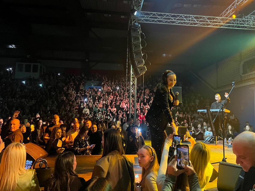 Ceca Ražnatović, koncert u Aranđelovcu