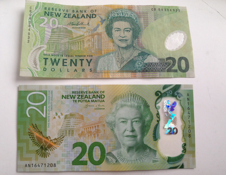 Banknoty 20 NZD