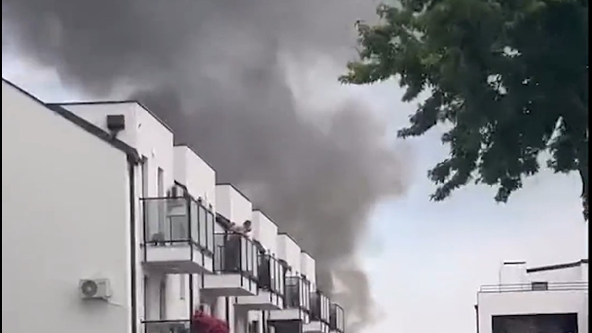 Požar u naselju Adice u Novom Sadu