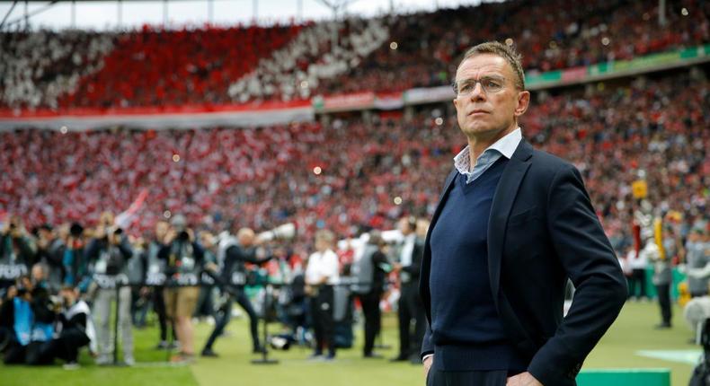 Ralf Rangnick has turned Red Bull-controlled clubs Leipzig and Salzburg into Champions League regulars Creator: Odd ANDERSEN
