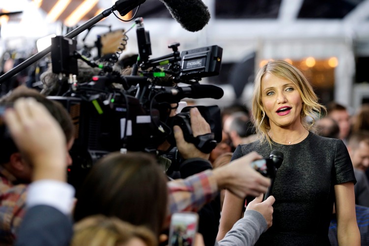 Cameron Diaz na premierze 'Annie'