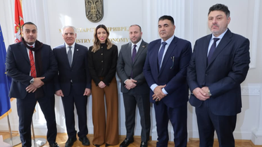 Adrijana Mesarović na sastanku  sa delegacijom Libije