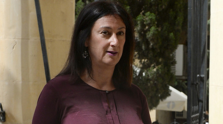 Daphne Caruana Galizia /Fotó: AFP