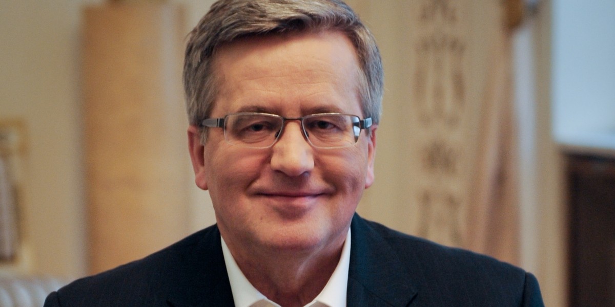 Prezydent Bronisław Komorowski