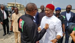 Uzodinma welcomes Peter Obi in Imo State [PHOTOS]