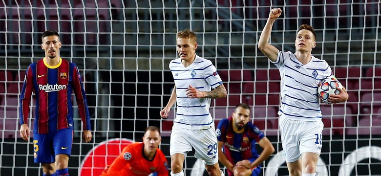 Kędziora trafił do siatki Barcelony. Dynamo blisko sprawienia sensacji w Lidze Mistrzów