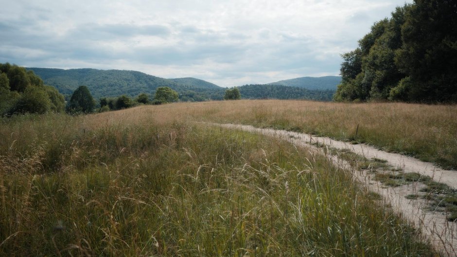 Początkowy fragment szlaku