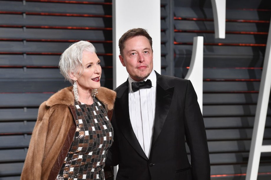 Elon Musk z matką Maye Musk