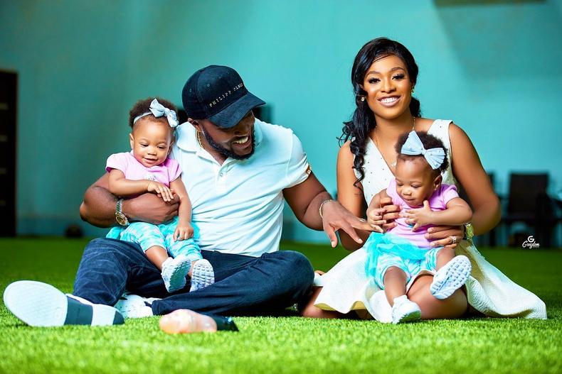 Kennedy Osei and his family
