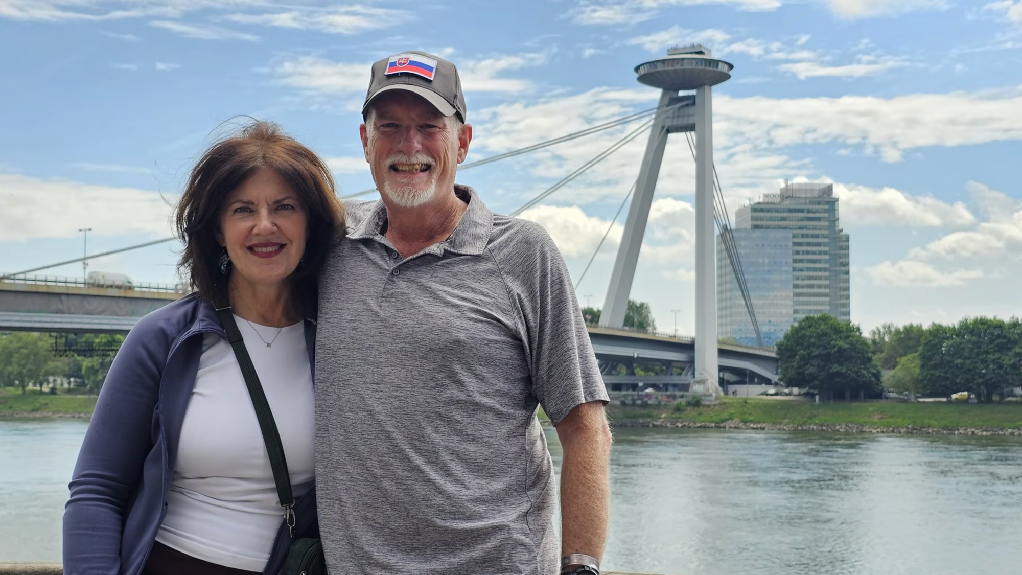 Manželia Robert a Jill z USA navštívili Bratislavu. 