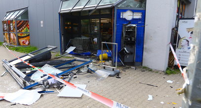 Potężna eksplozja w Lublinie. Celem był bankomat, ale przestępcy wysadzili sklep!
