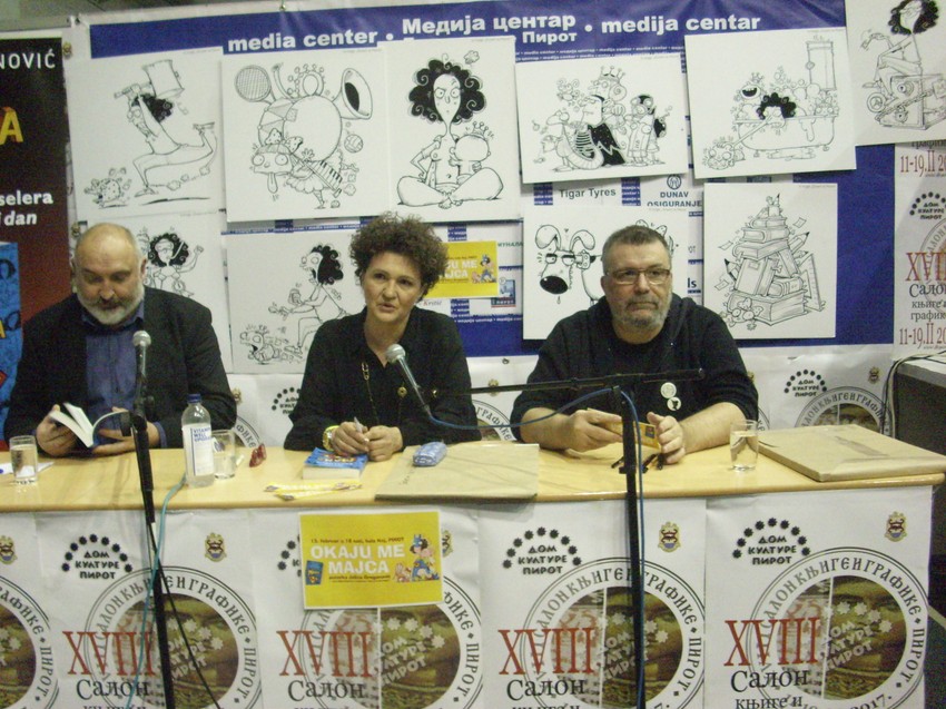 Borivoje Petrović, Jelica Greganović i Dobrosav Bob Živković