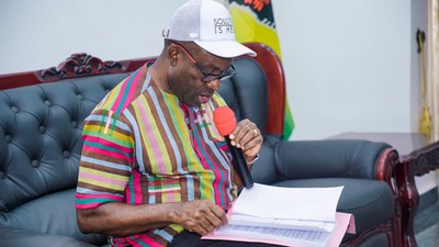 Anambra State Governor, Charles Chukwuma Soludo. [Twitter:@AnambraNewMedia]